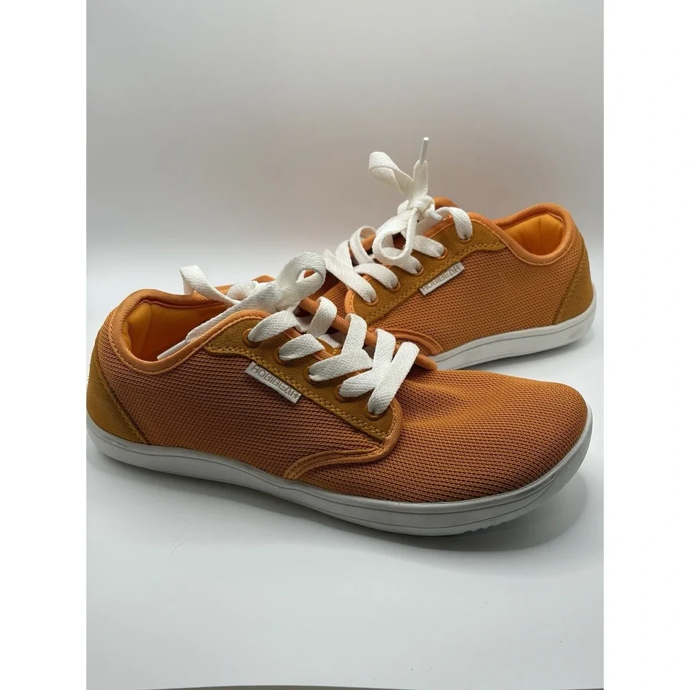Hobibear Barefoot Minimalist Shoes Mens EU 39US 7 Orange White Lace Up Water
